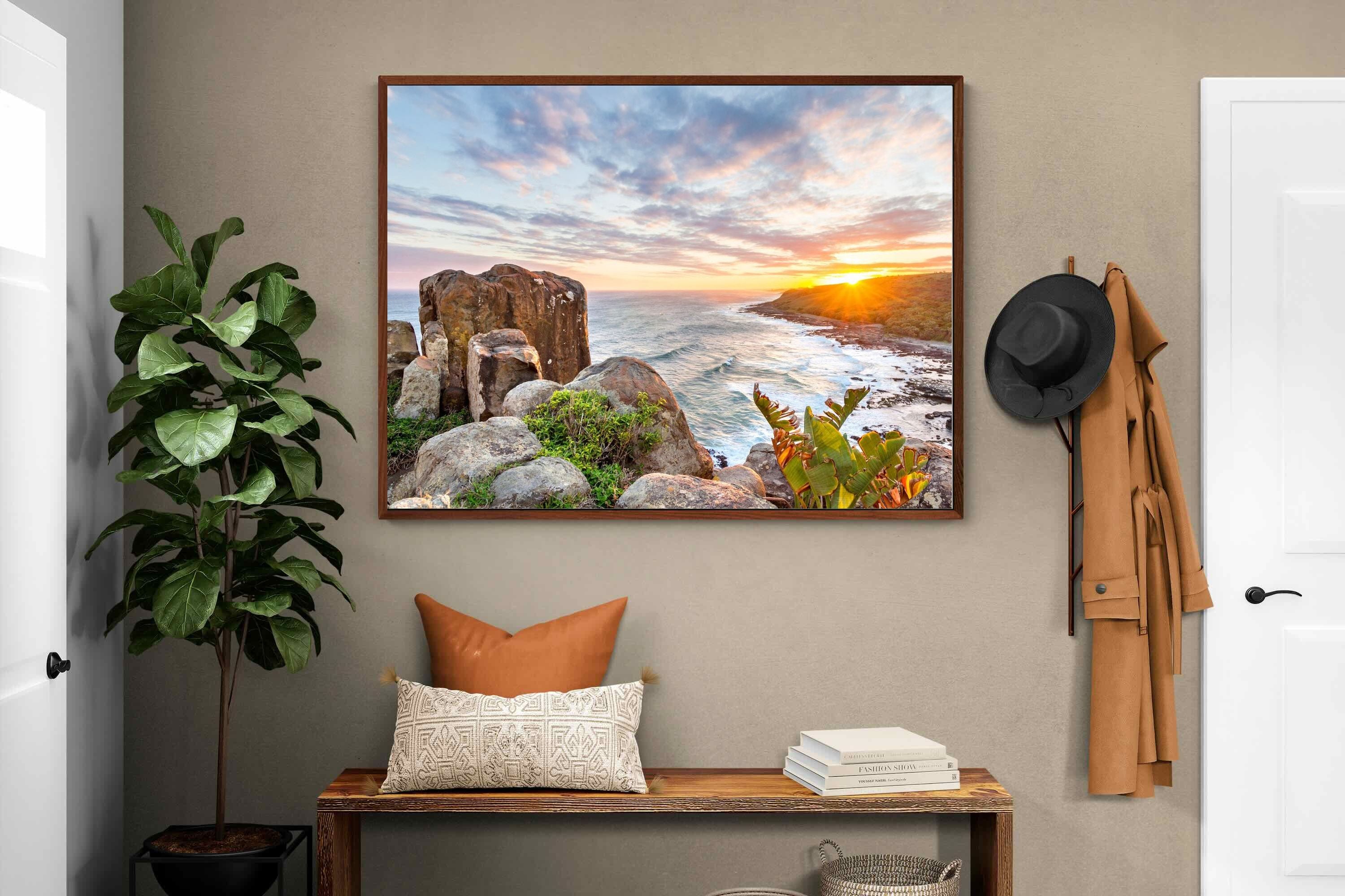 Pixalot ® Sunrise Over Rocky Bluff