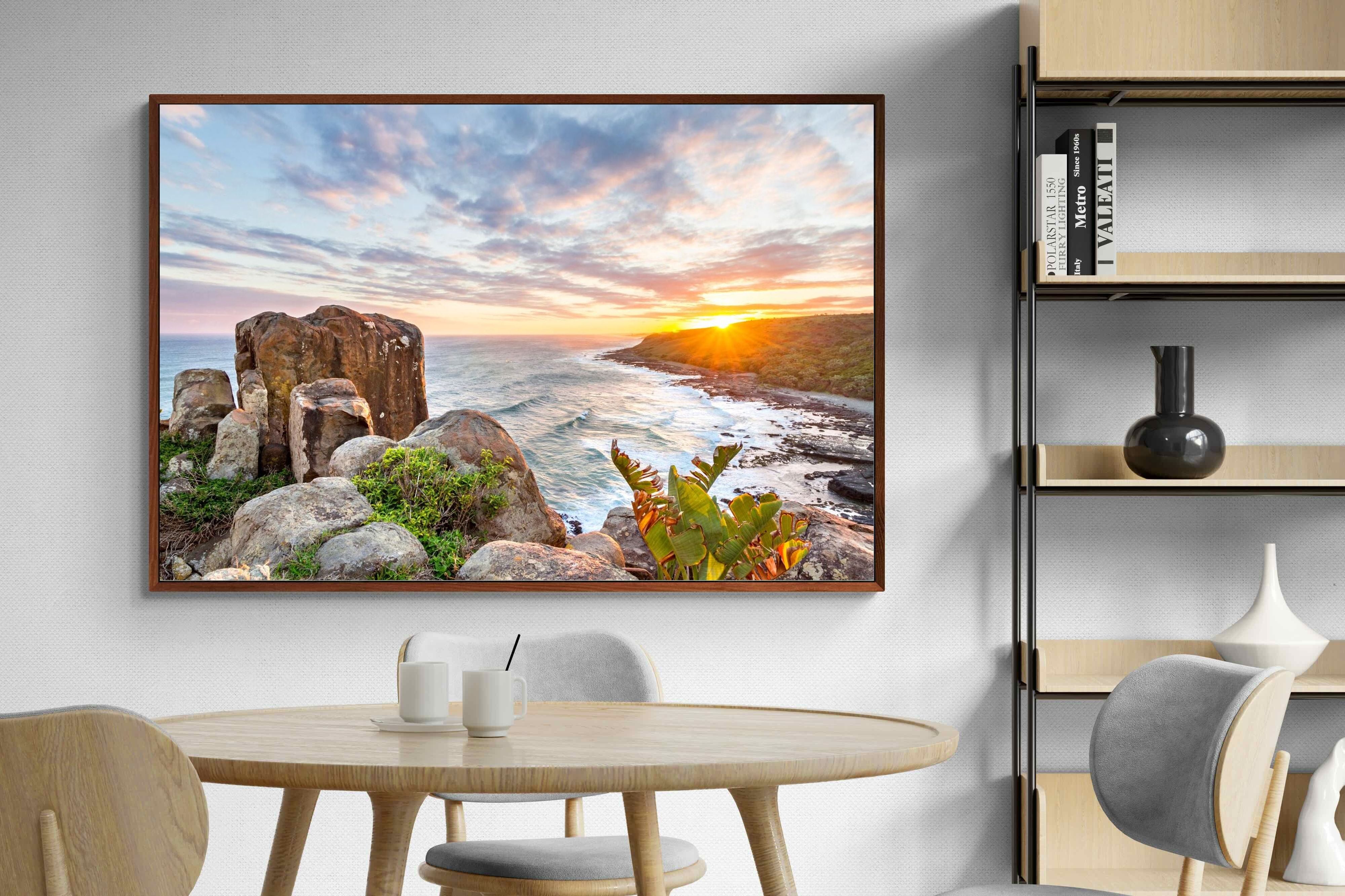 Pixalot ® Sunrise Over Rocky Bluff