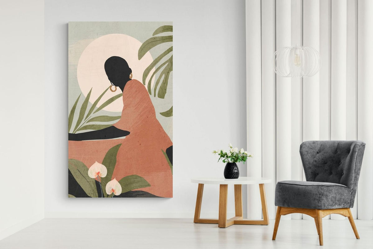 Pixalot ® Tropical Woman Silhouette