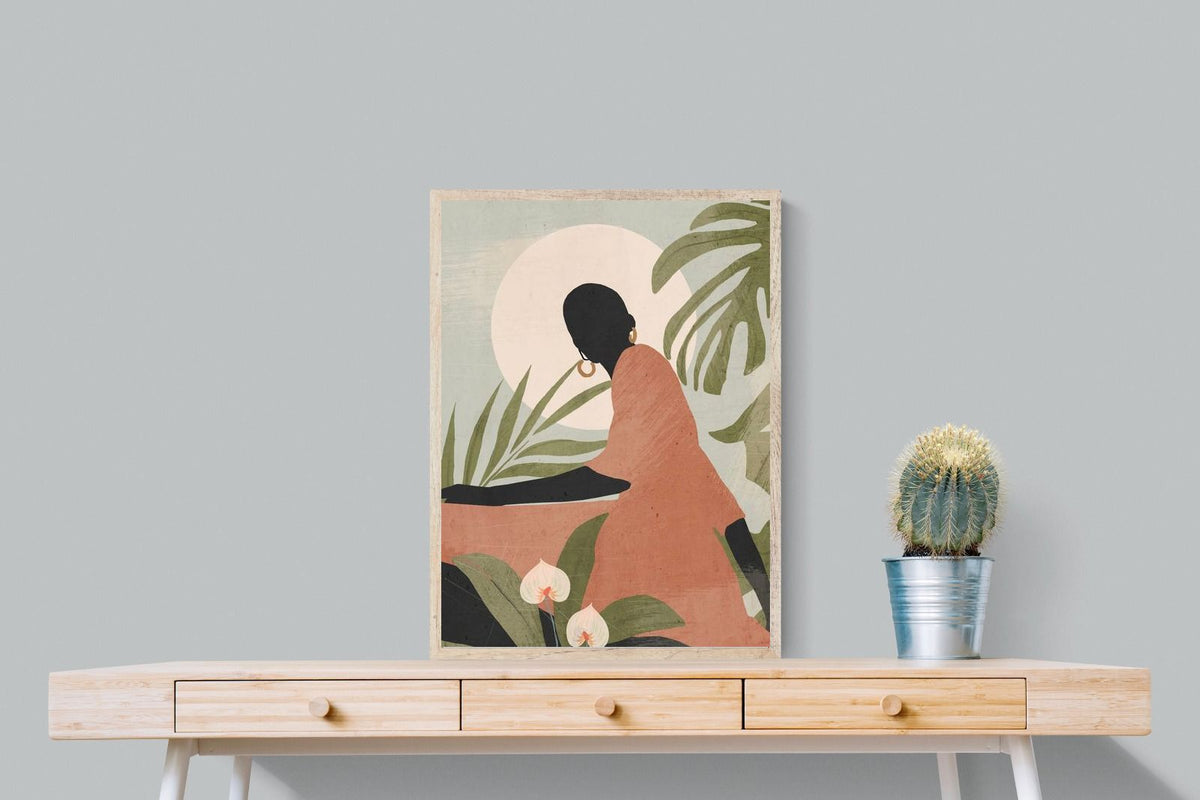 Pixalot ® Tropical Woman Silhouette
