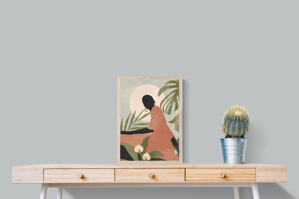 Pixalot ® Tropical Woman Silhouette