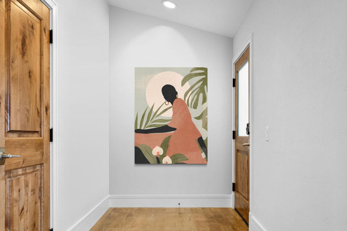 Pixalot ® Tropical Woman Silhouette