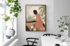 Pixalot ® Tropical Woman Silhouette