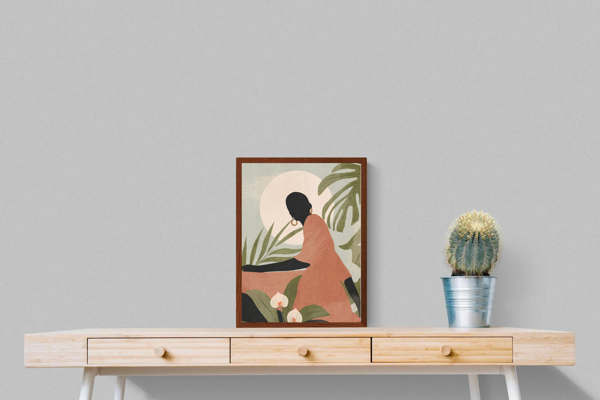 Pixalot ® Tropical Woman Silhouette