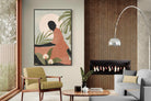 Pixalot ® Tropical Woman Silhouette