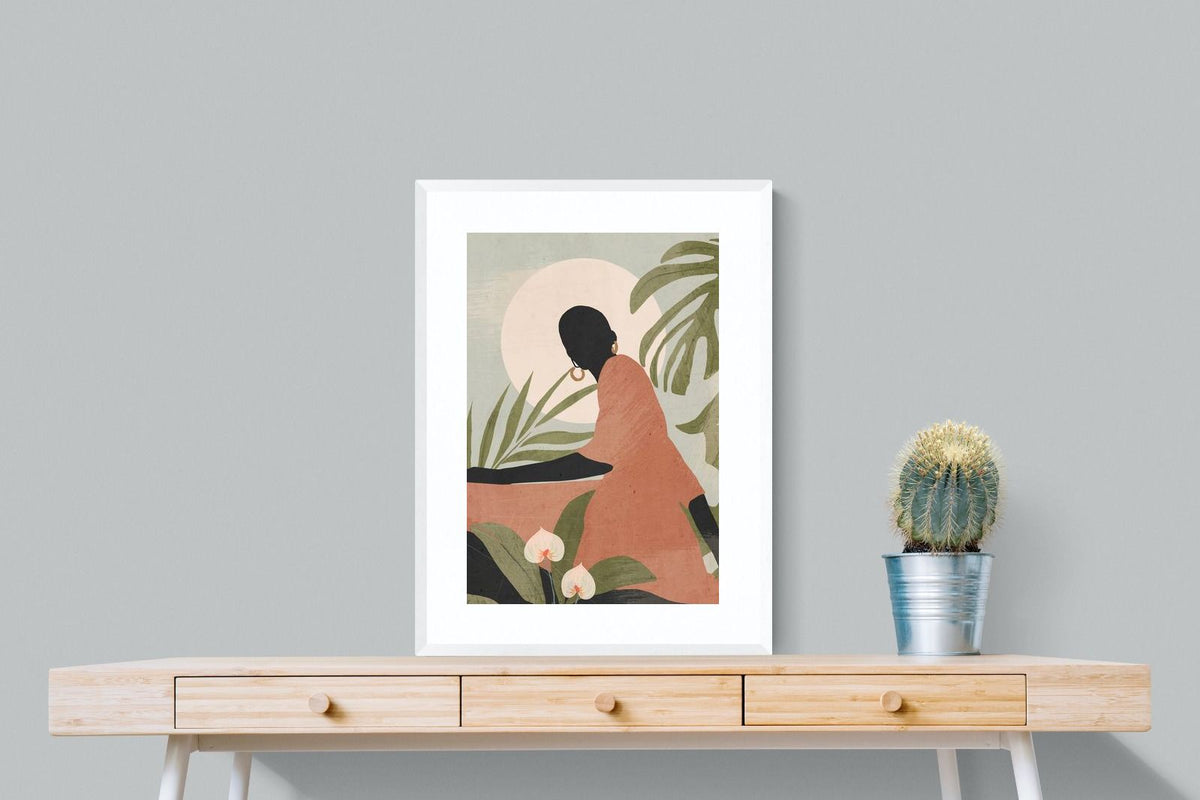 Pixalot ® Tropical Woman Silhouette