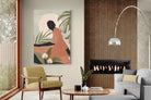 Pixalot ® Tropical Woman Silhouette