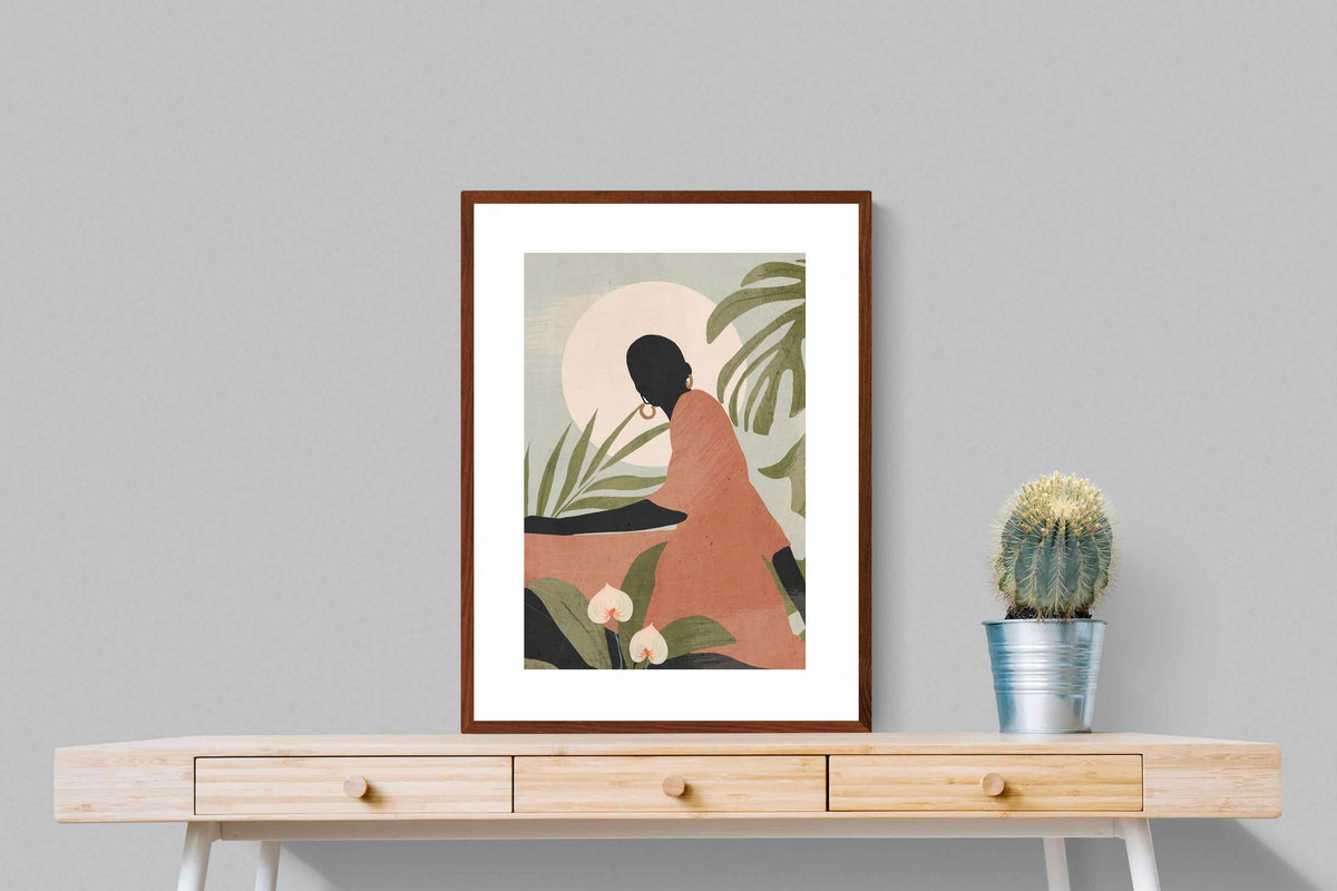Pixalot ® Tropical Woman Silhouette