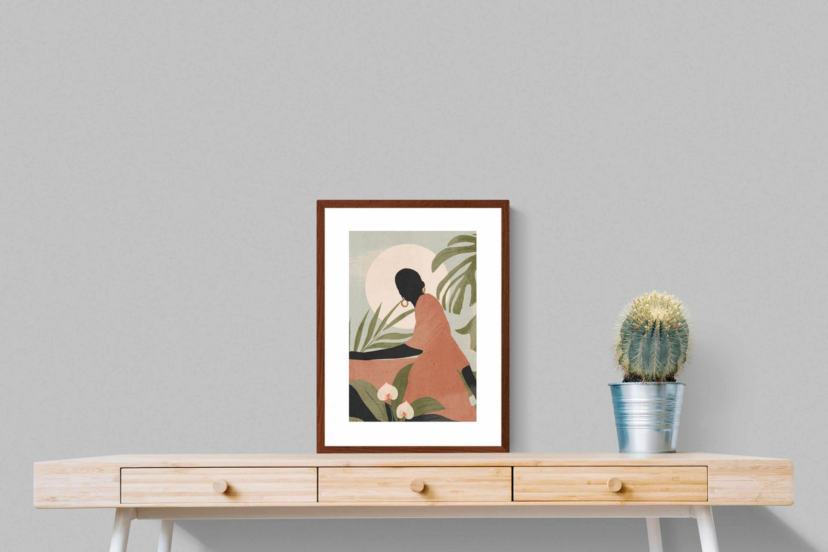 Pixalot ® Tropical Woman Silhouette