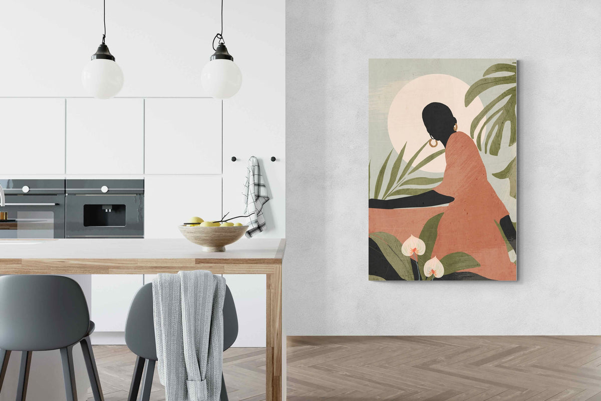Pixalot ® Tropical Woman Silhouette