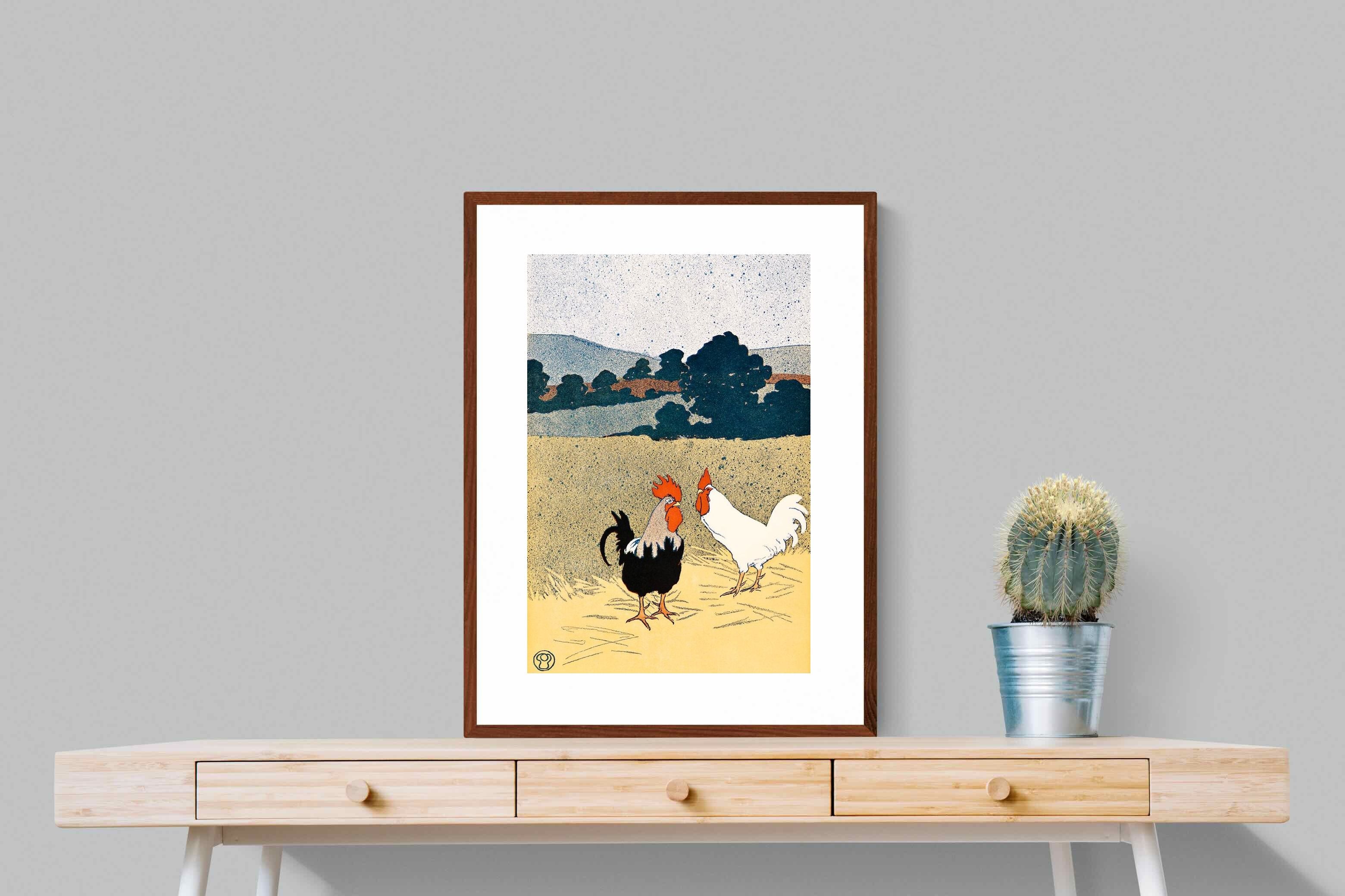 Pixalot ® Two Roosters