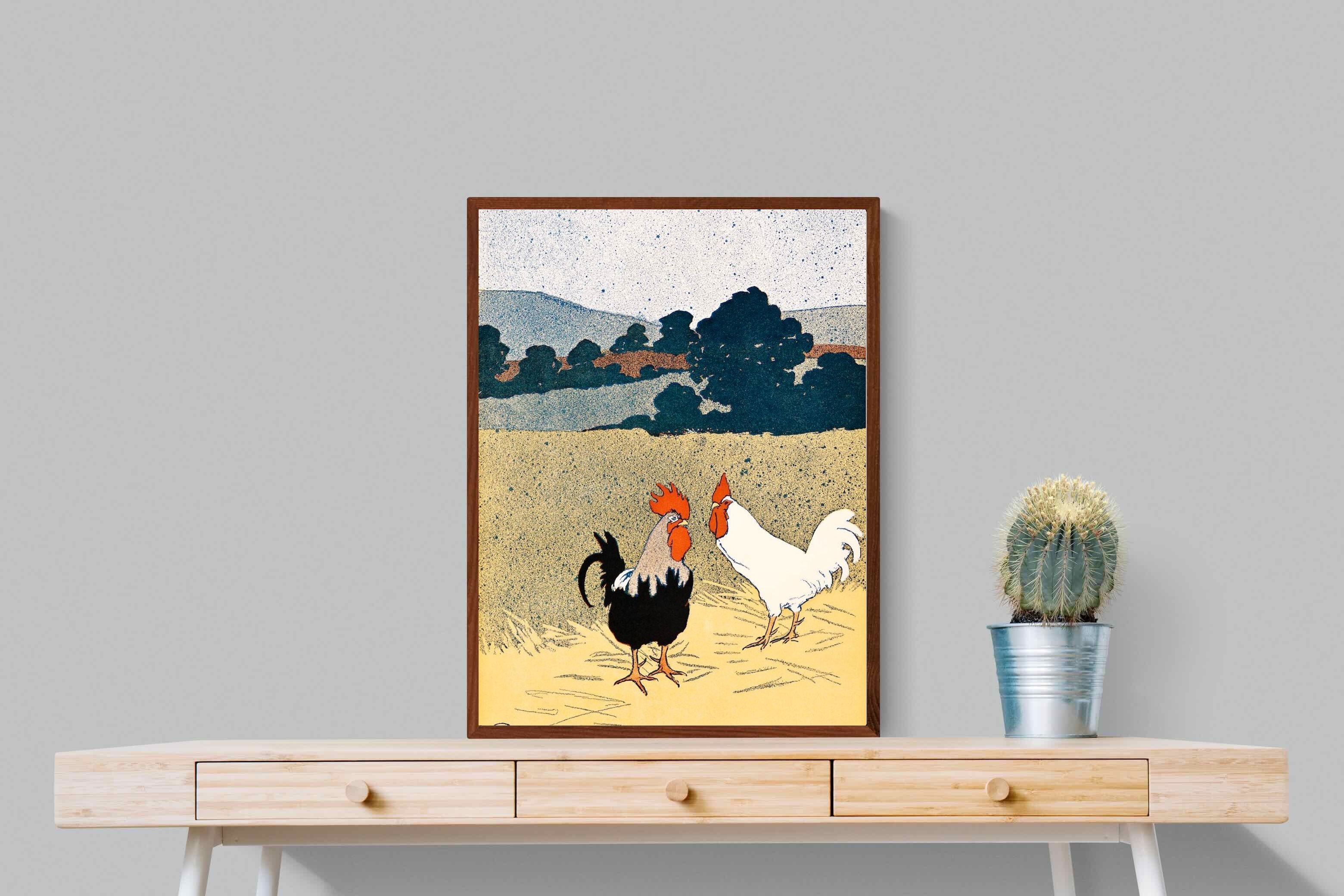 Pixalot ® Two Roosters