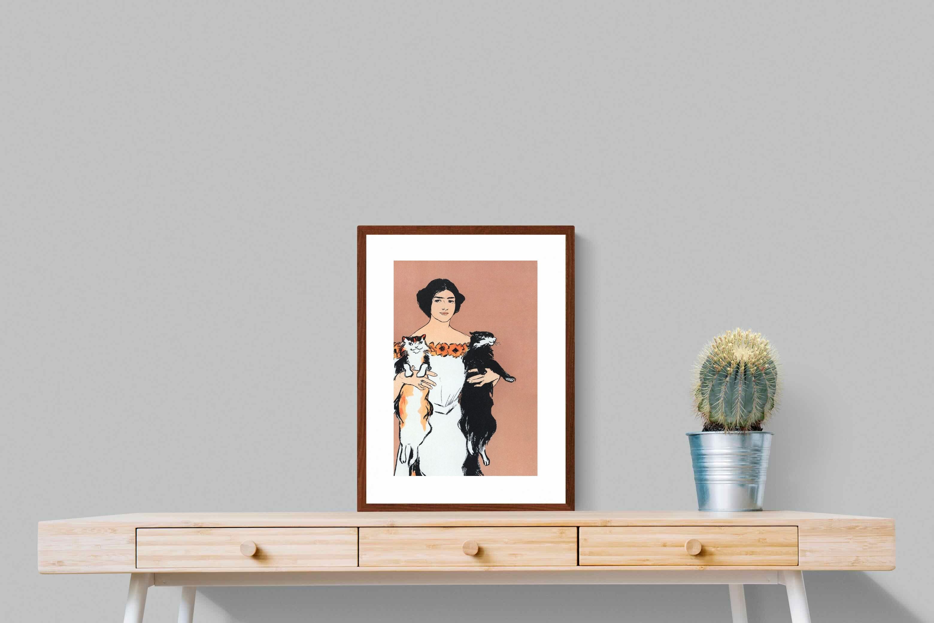 Pixalot ® Woman Holding Cats