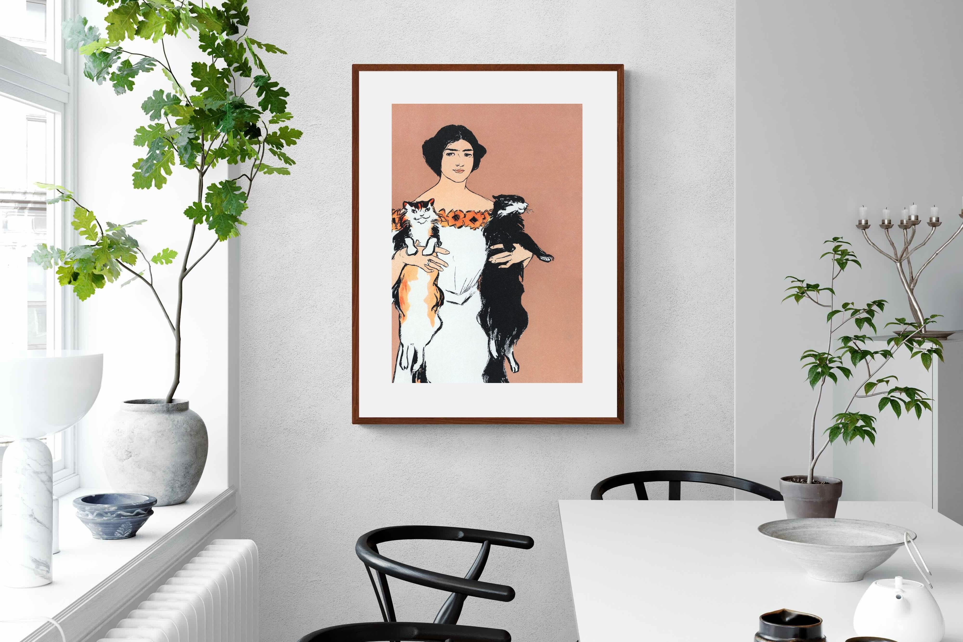 Pixalot ® Woman Holding Cats