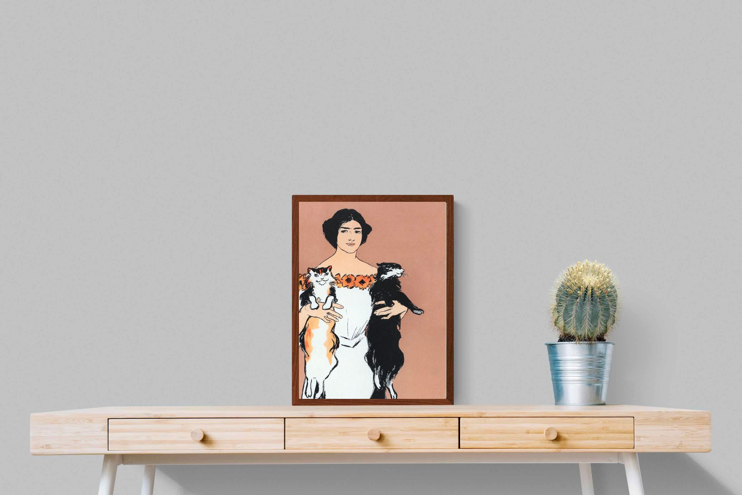 Pixalot ® Woman Holding Cats