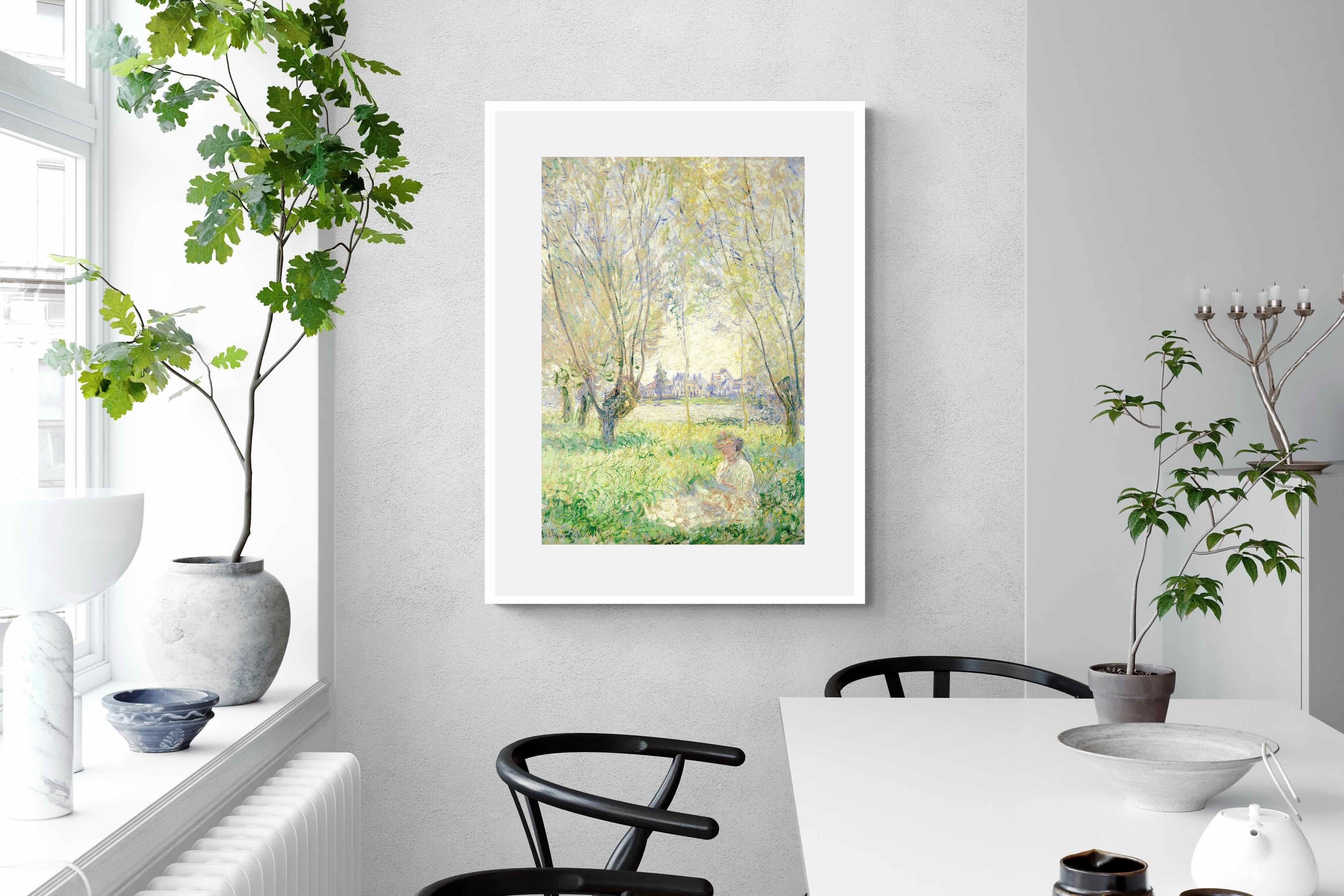 Pixalot ® Woman Seated under the Willows