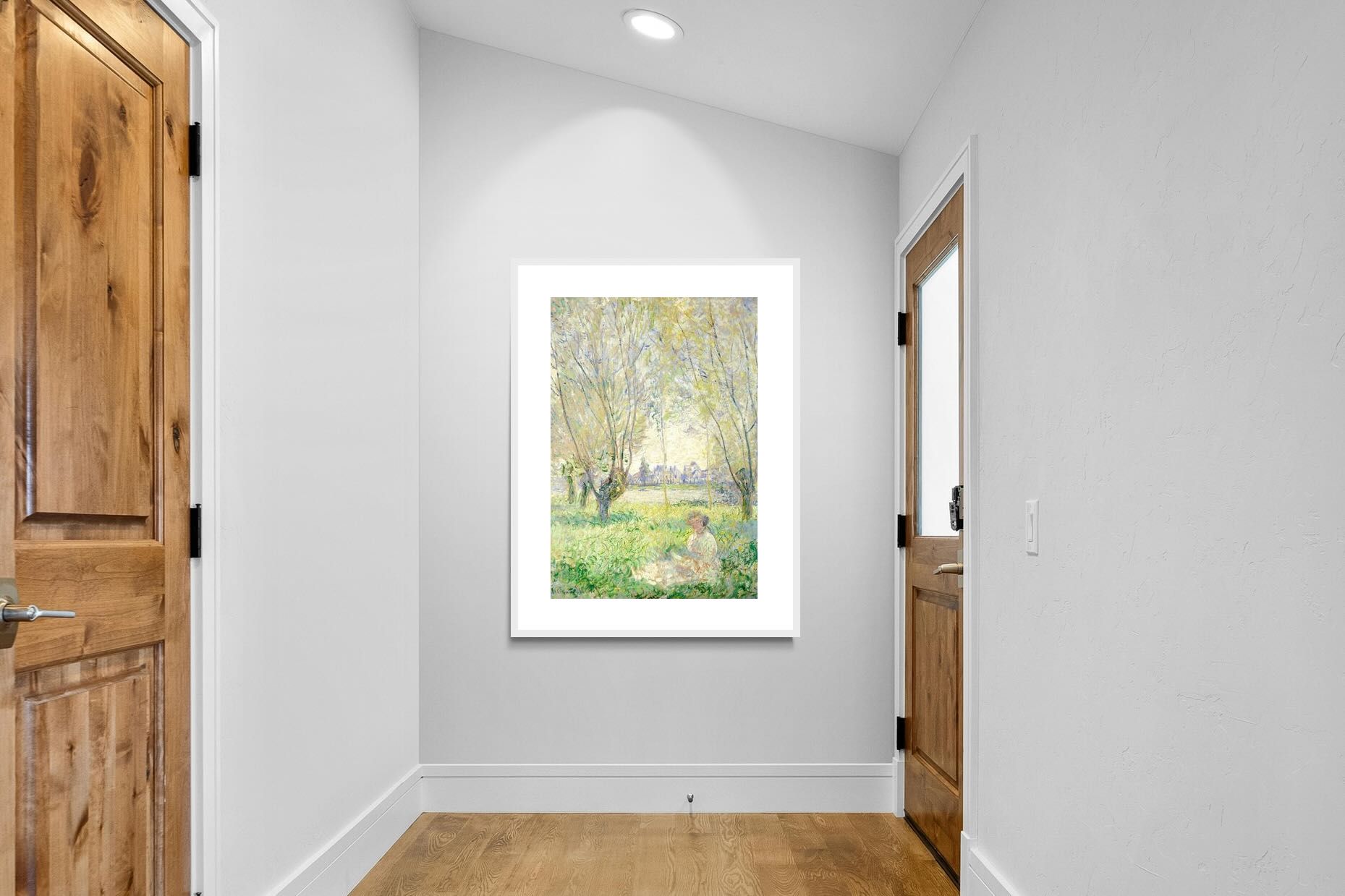 Pixalot ® Woman Seated under the Willows