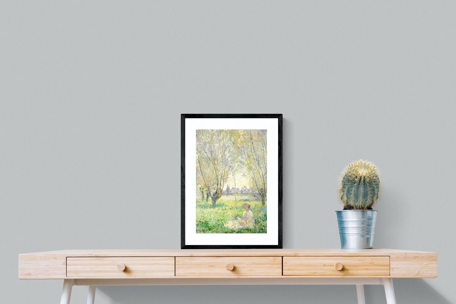 Pixalot ® Woman Seated under the Willows