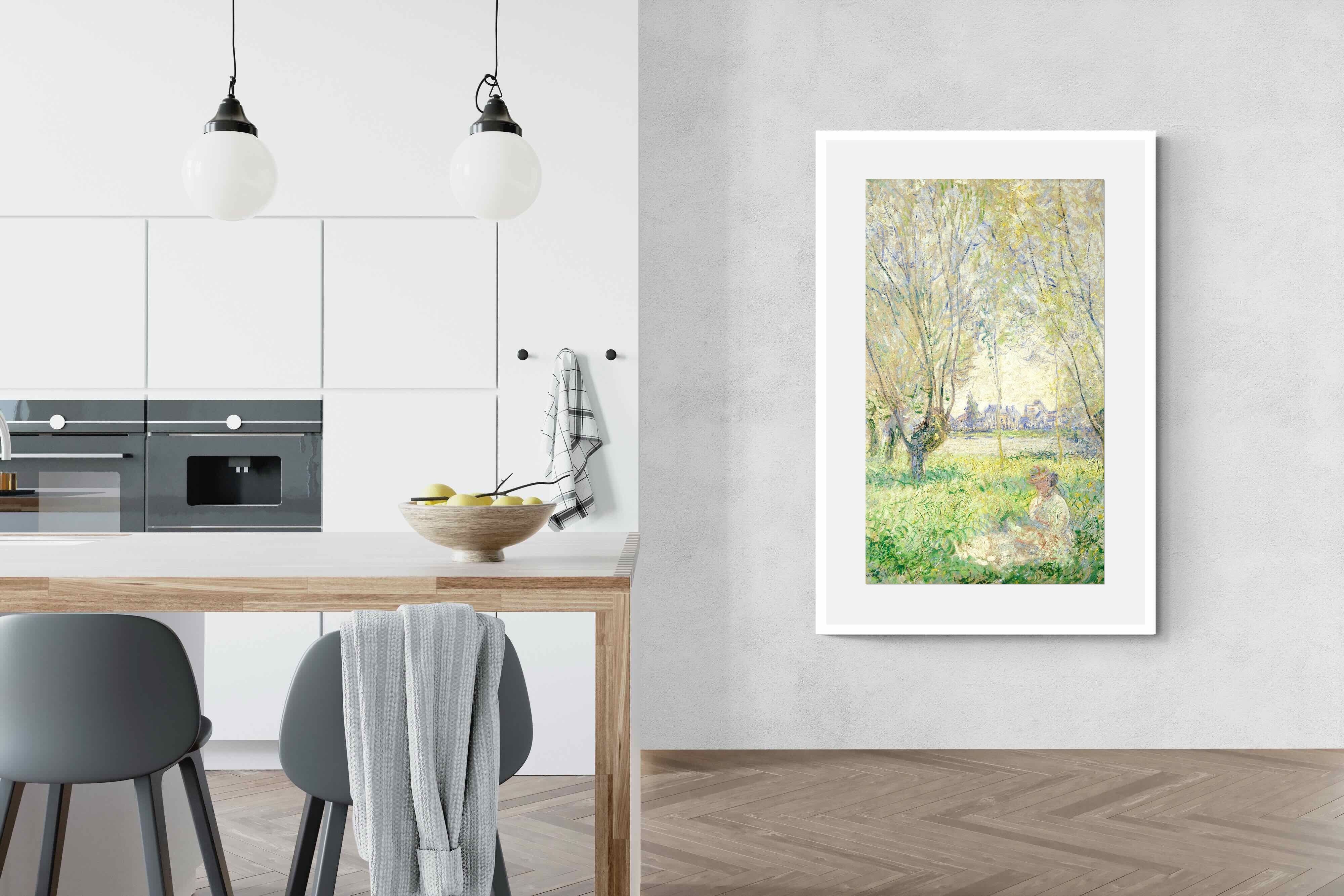 Pixalot ® Woman Seated under the Willows