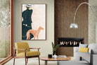 Pixalot ® Woman with Greyhound