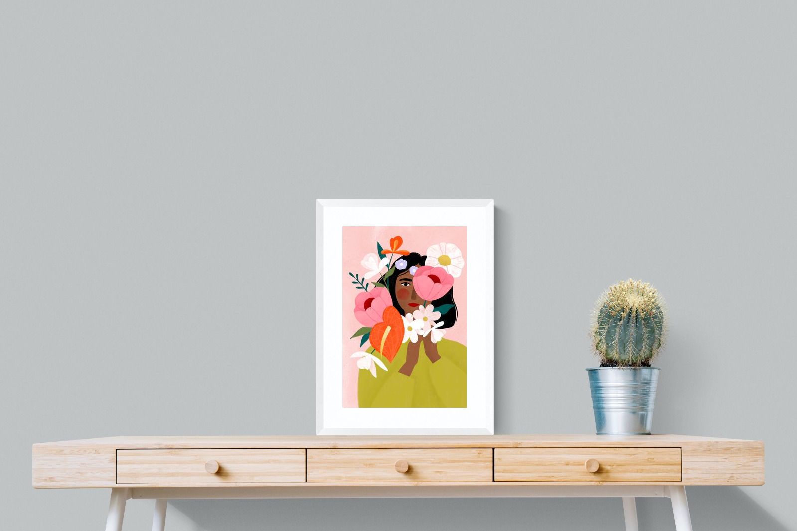 Pixalot ® Woman with Vibrant Flowers