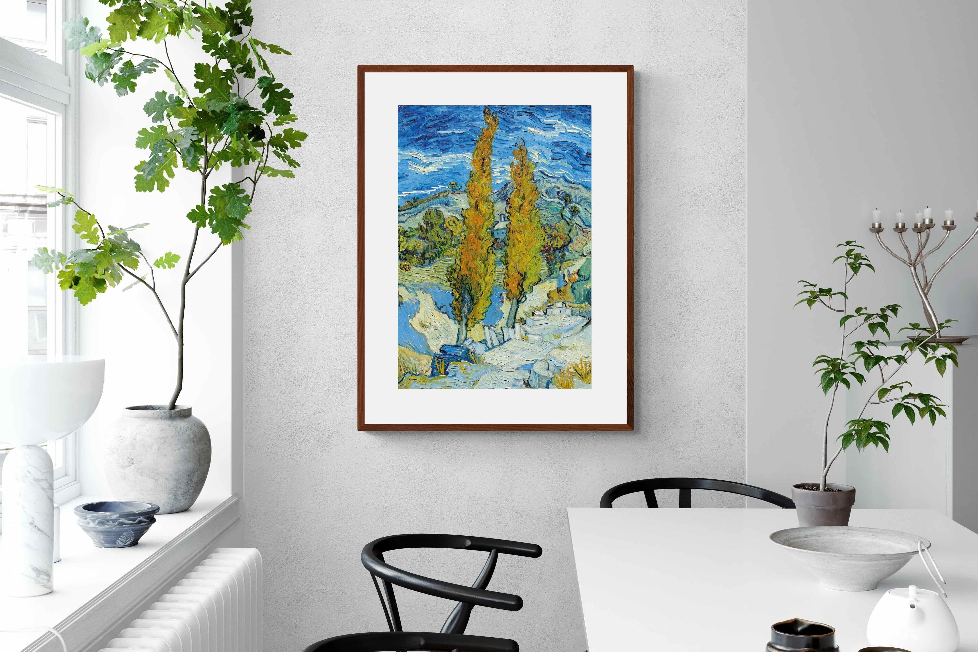 Pixalot Poplars at Saint-Rémy