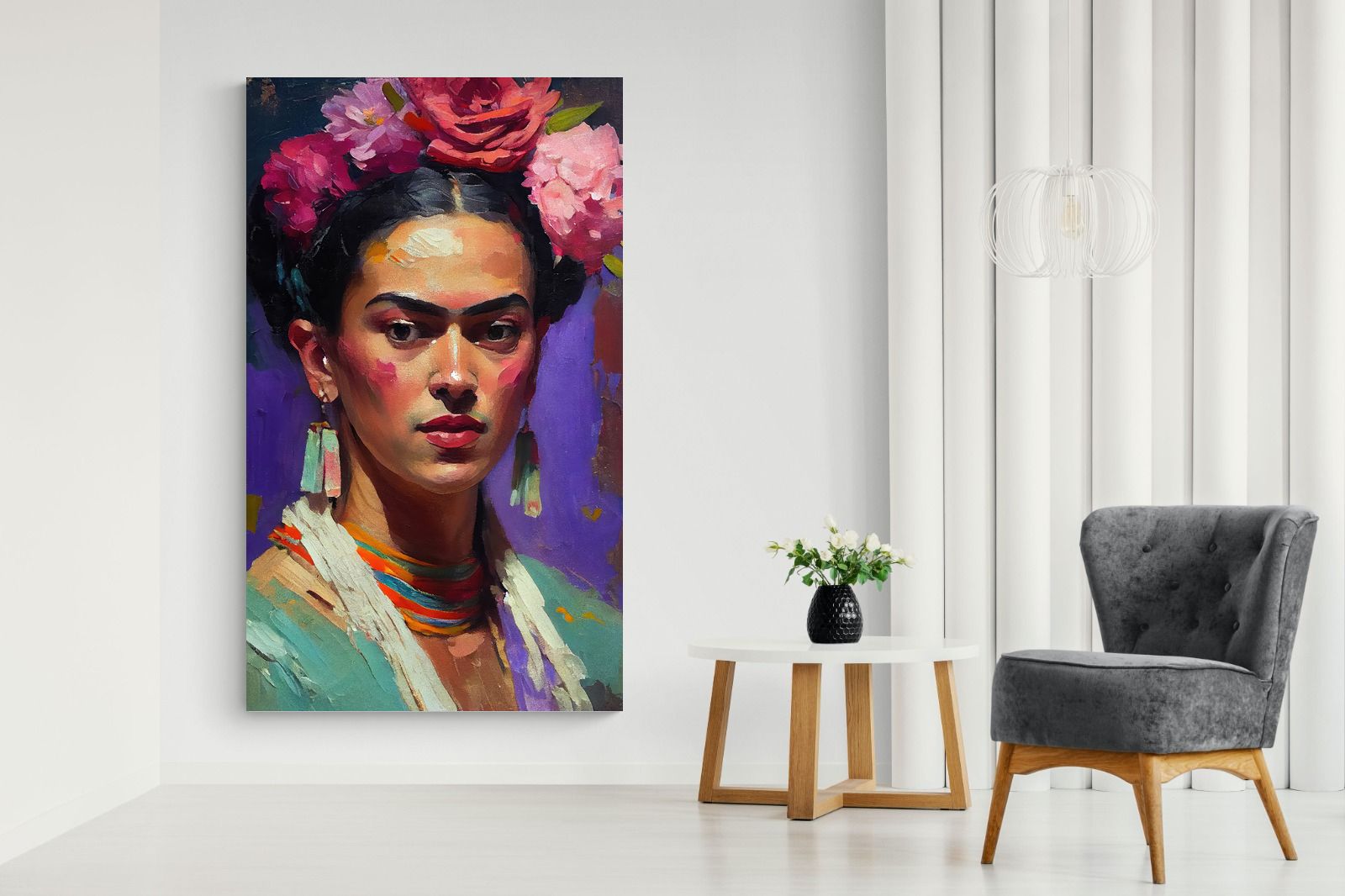 Pixalot Portrait of Frida
