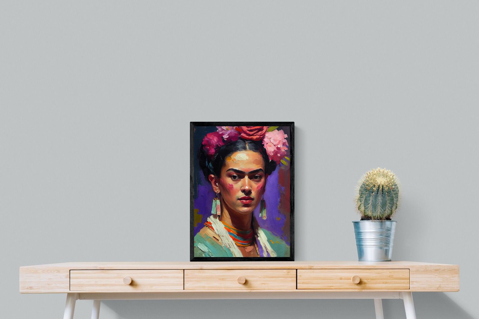 Pixalot Portrait of Frida