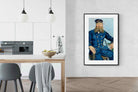 Pixalot ® Portrait of the Postman Joseph Roulin