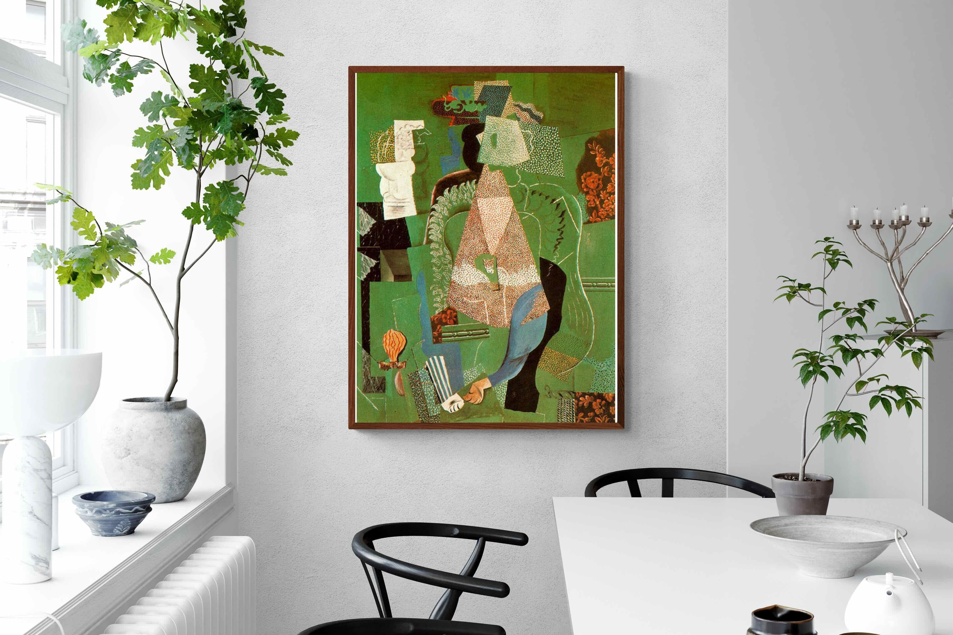 Pixalot Portrait of Young Girl (Picasso)