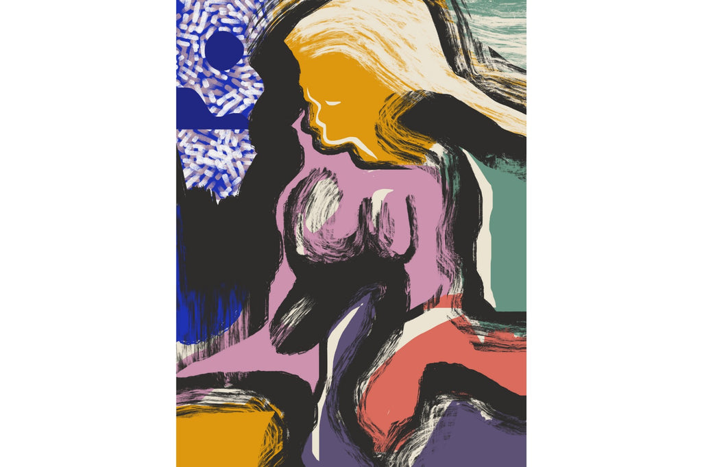 Reclining Muse