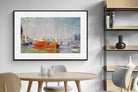 Pixalot ® Red Boats at Argenteuil