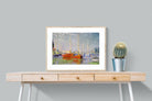 Pixalot ® Red Boats at Argenteuil