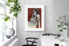 Pixalot Red Drape Study