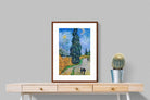 Pixalot Road with Cypress and Star