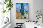 Pixalot Road with Cypress and Star