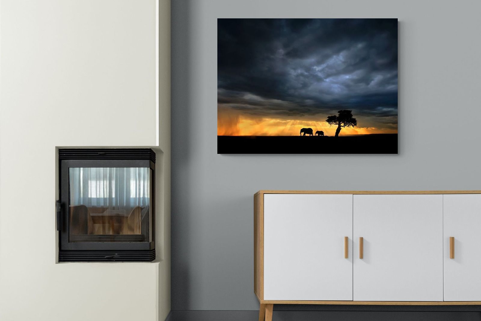 Pixalot Safari Sunset