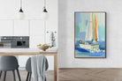 Pixalot Sailboat on the Water