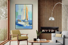 Pixalot Sailboat on the Water