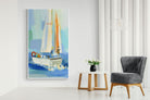 Pixalot Sailboat on the Water