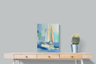 Pixalot Sailboat on the Water