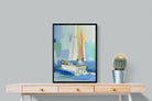 Pixalot Sailboat on the Water
