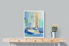 Pixalot Sailboat on the Water