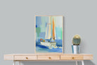Pixalot Sailboat on the Water