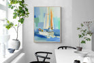 Pixalot Sailboat on the Water