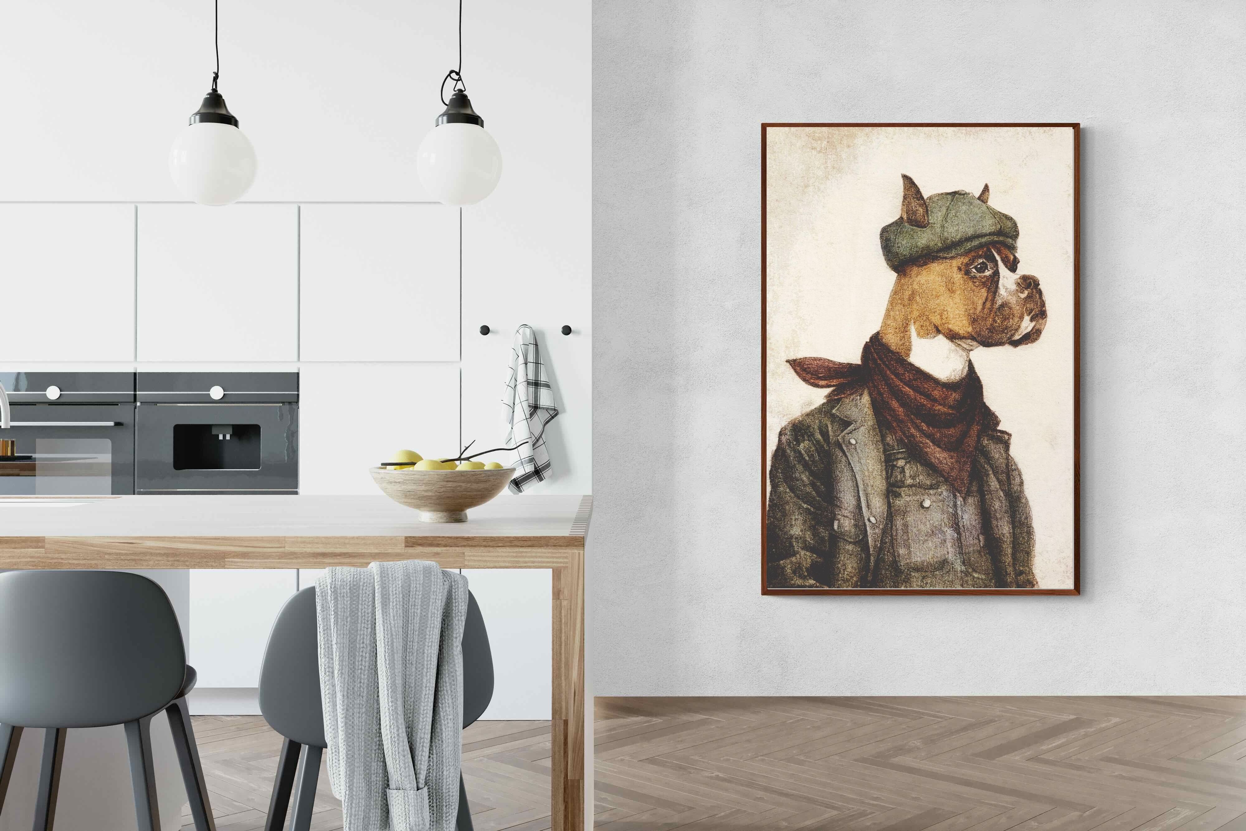 Pixalot Sartorial Boxer Dog