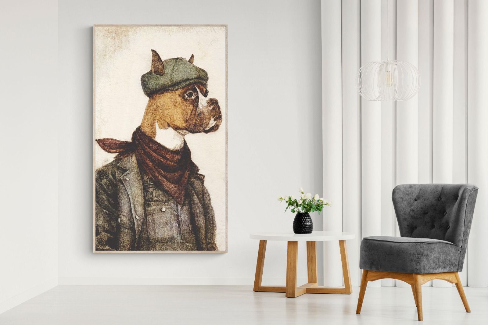 Pixalot Sartorial Boxer Dog