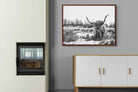 Pixalot ® Scottish Highlander (black & white)
