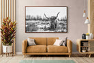 Pixalot ® Scottish Highlander (black & white)