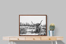 Pixalot ® Scottish Highlander (black & white)
